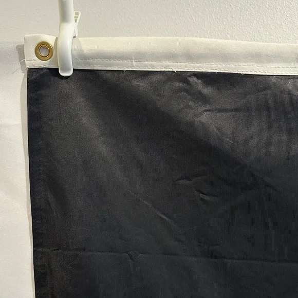 Resignation Brewery x Chive KCCO Flag – Black & Cream Collab Banner - Picture 3 of 5